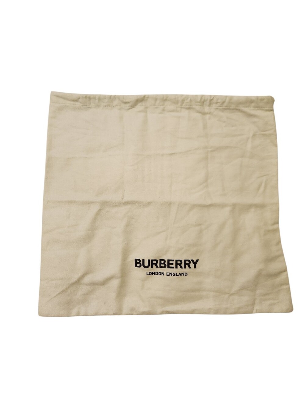 Burberry White Dust Bag for Bags 15" X 16"